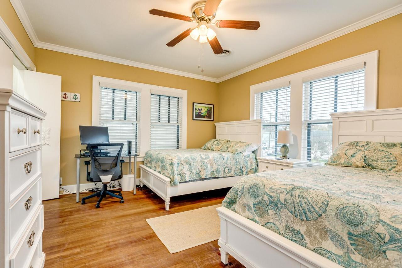 Villa Nautical Niche- Upstairs à Galveston Extérieur photo